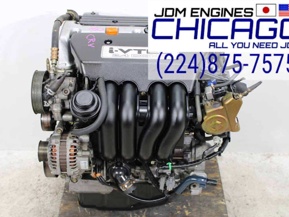 JDM 2002-2006 HONDA CRV K24A 2.4L iVTEC DOHC 4 CYLINDER  ENGINE