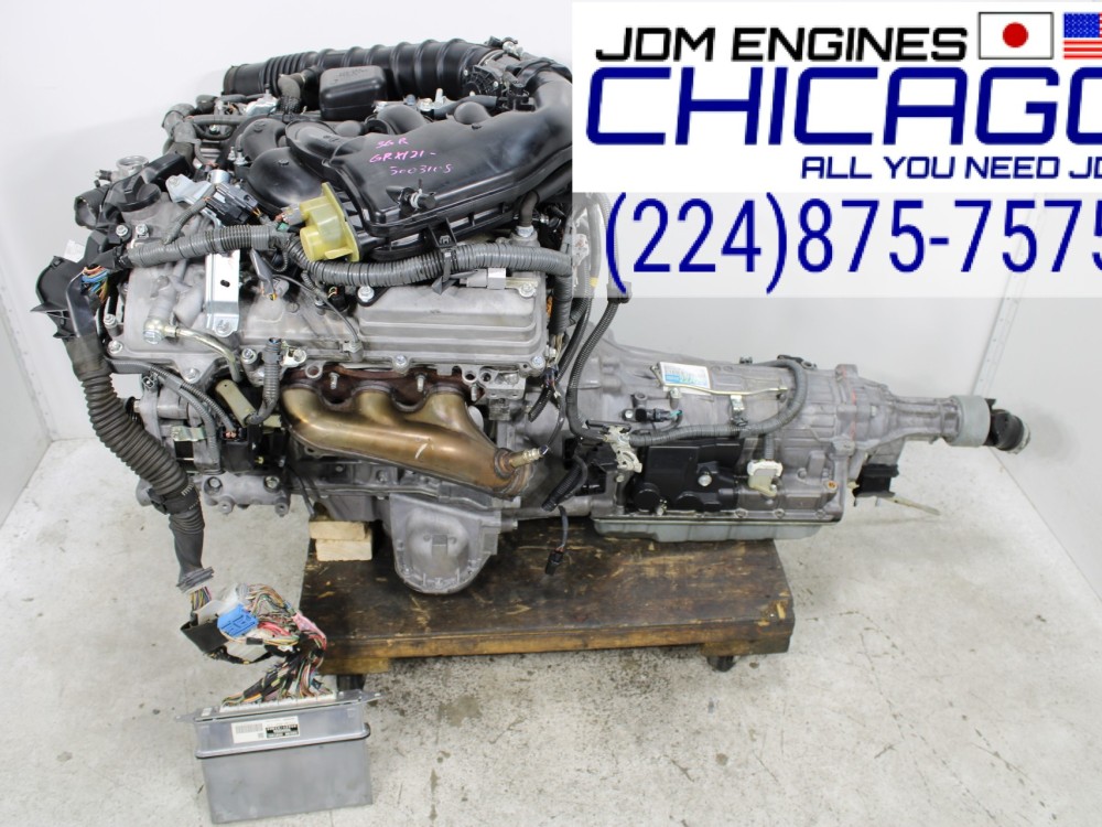 JDM 2006 LEXUS GS300 3.0L RWD 6CYL V6 VVT-i ENGINE WITH 6-SPEED AUTO TRANSMISSION