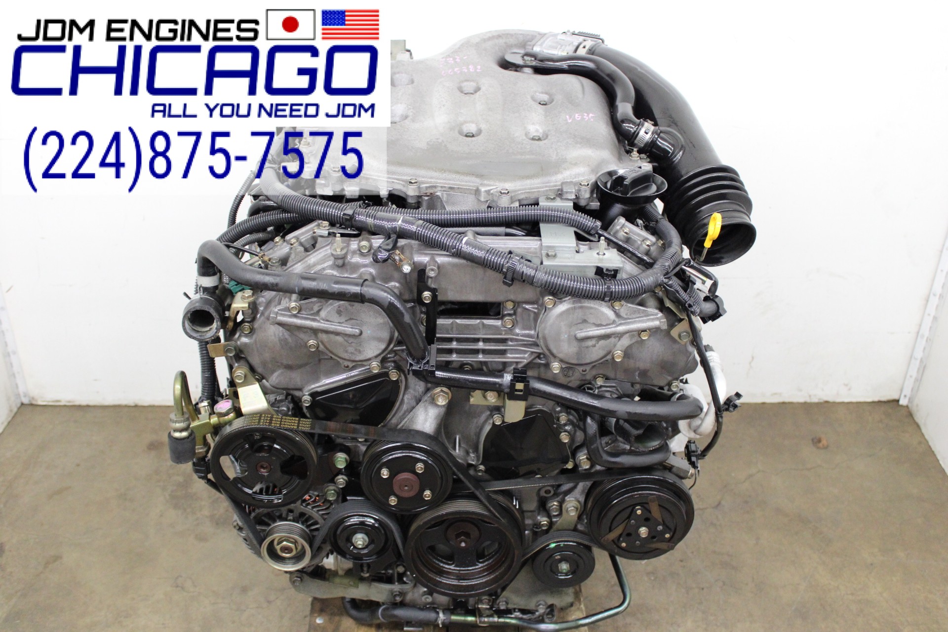 JDM 2003-2006 NISSAN 350Z INFINITI G35 VQ35DE 3.5L V6 ENGINE