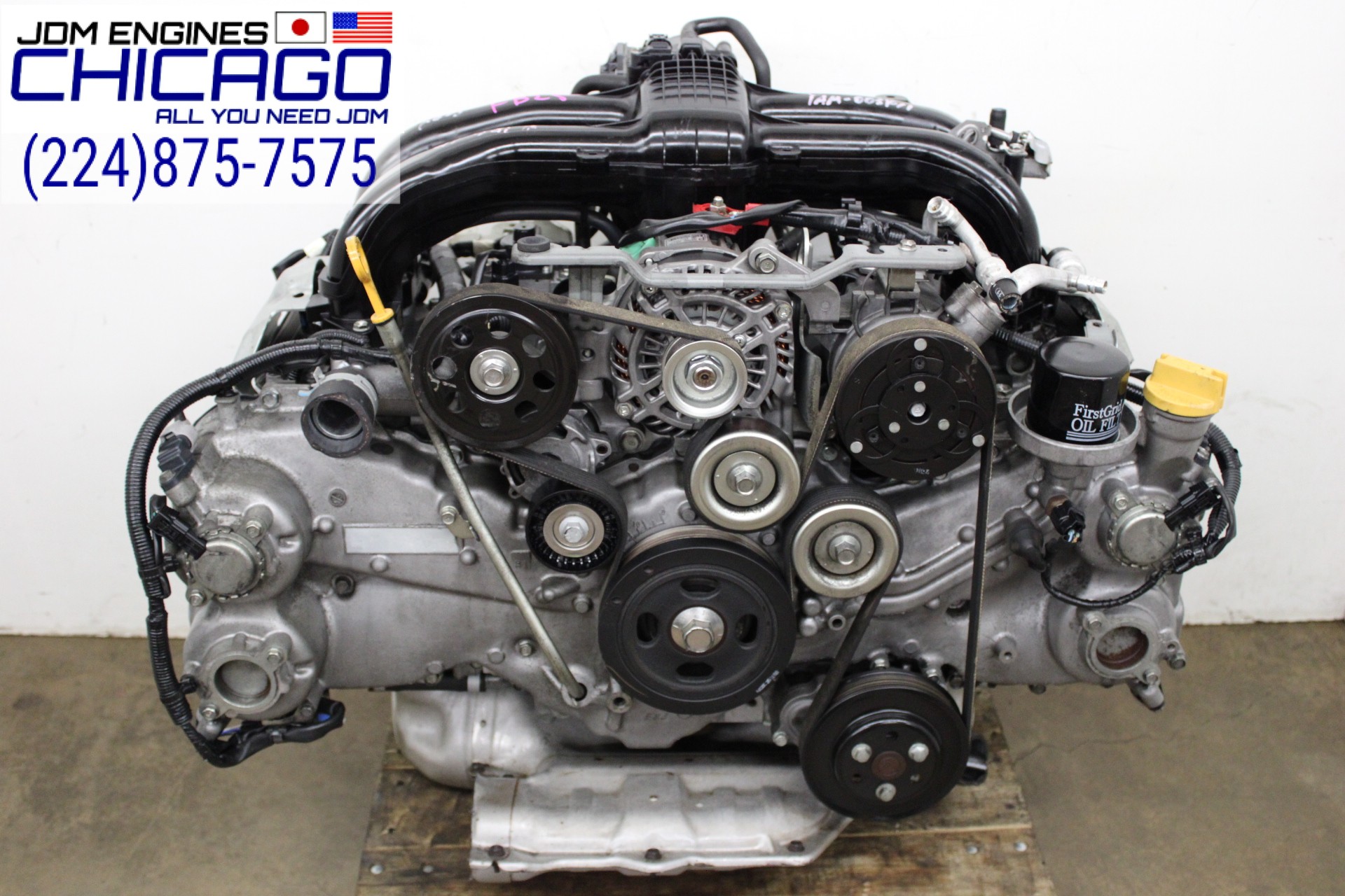 JDM 2011-2016 SUBARU IMPREZA/ FORESTER/LEGACY/OUTBACK FB25 DOHC TIMING CHAIN  2.5L ENGINE