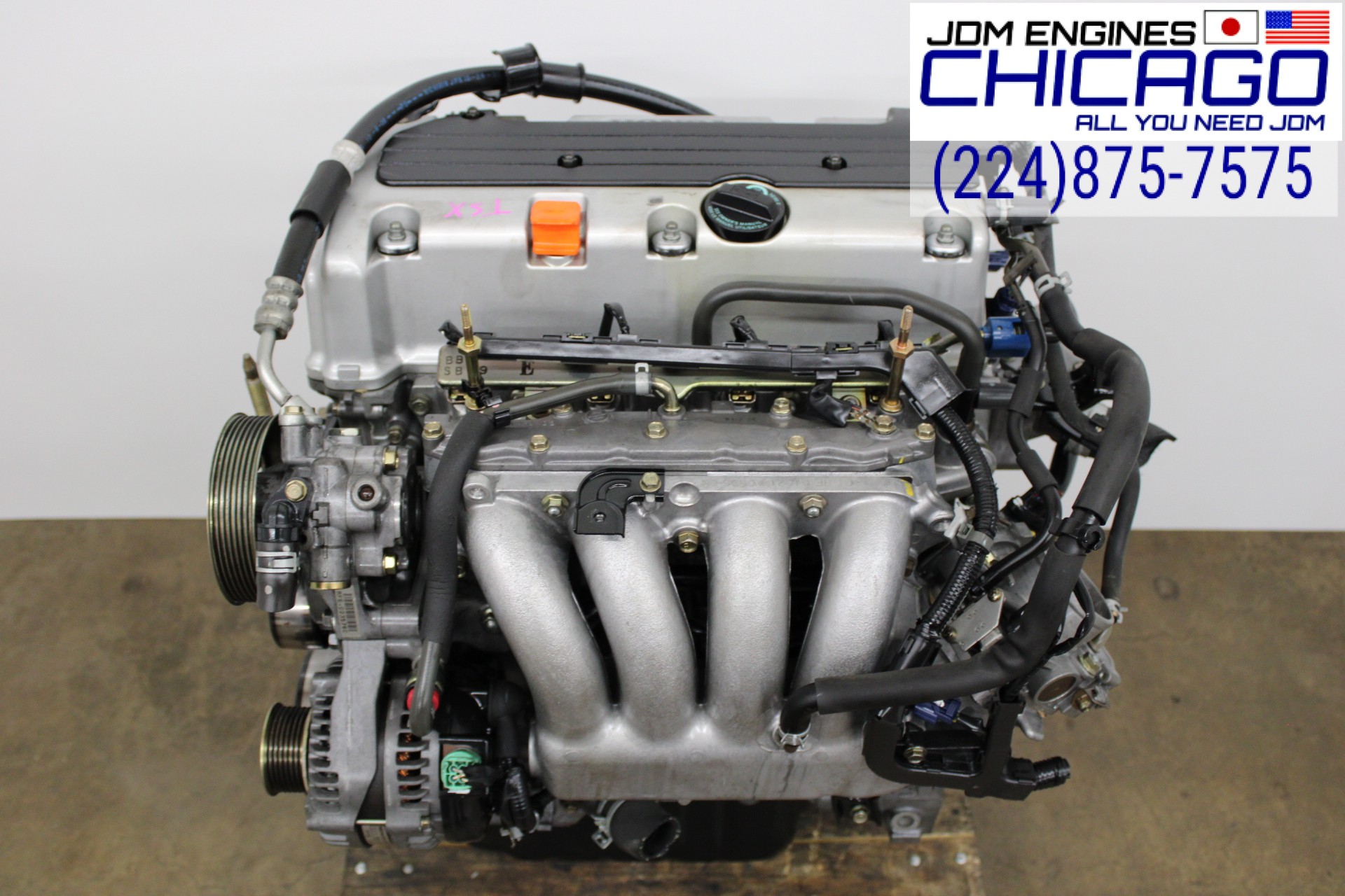 JDM 2004-2008 ACURA TSX K24A 2.4L i-VTEC RBB 200HP ENGINE