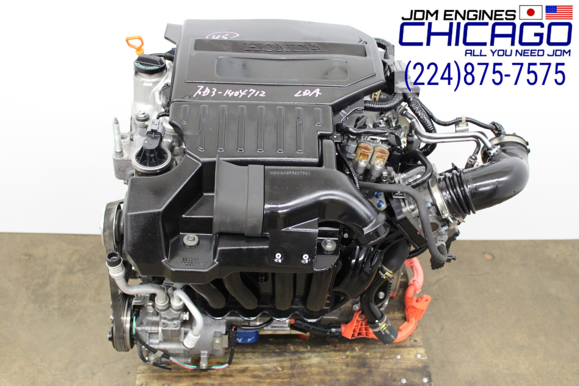 JDM 2011-2016 HONDA CR-Z LEA-MF6 1.5L i-VTEC HYBRID ENGINE WIRING & ECU