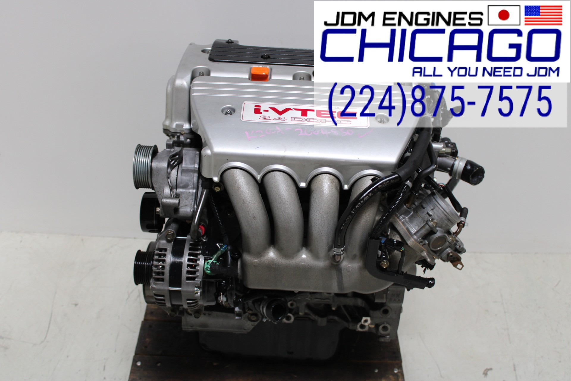 JDM 04-08 ACURA TSX K24A 2.4L DOHC VTEC RBB HEAD HIGH COMPRESSION ENGINE RB1