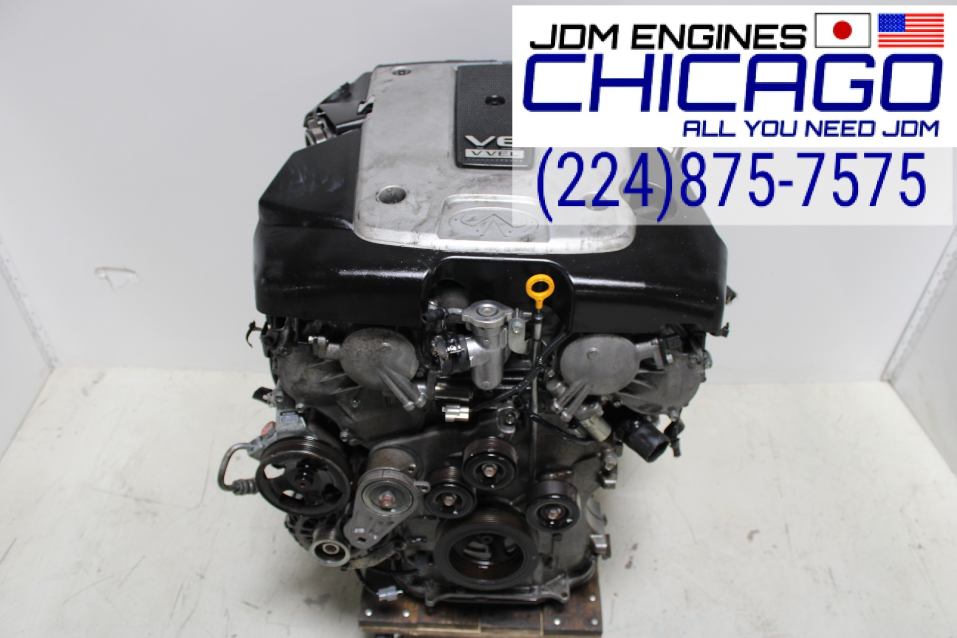 JDM 2009-2013 NISSAN 370Z INFINITI G37, M37 VQ37HR 3.7L V6 VVEL ENGINE RWD : Principle