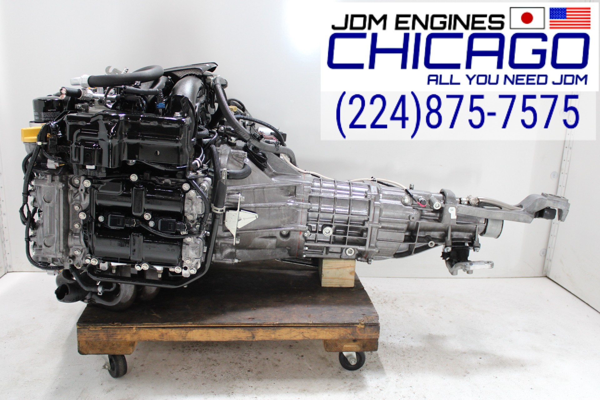 JDM 2022-2025 SUBARU BRZ FA24 2.4L DOHC NON-TURBO ENGINE + 6 SPEED MANUAL TRANSMISSION