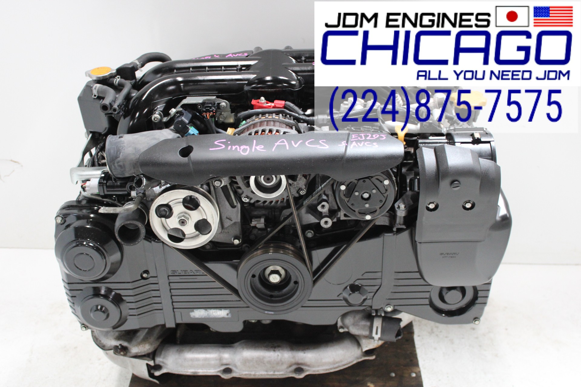 JDM 08-14 SUBARU IMPREZA WRX LEGACY GT.FORESTER XT EJ20Y 2.0L SINGLE AVCS TURBO ENGINE