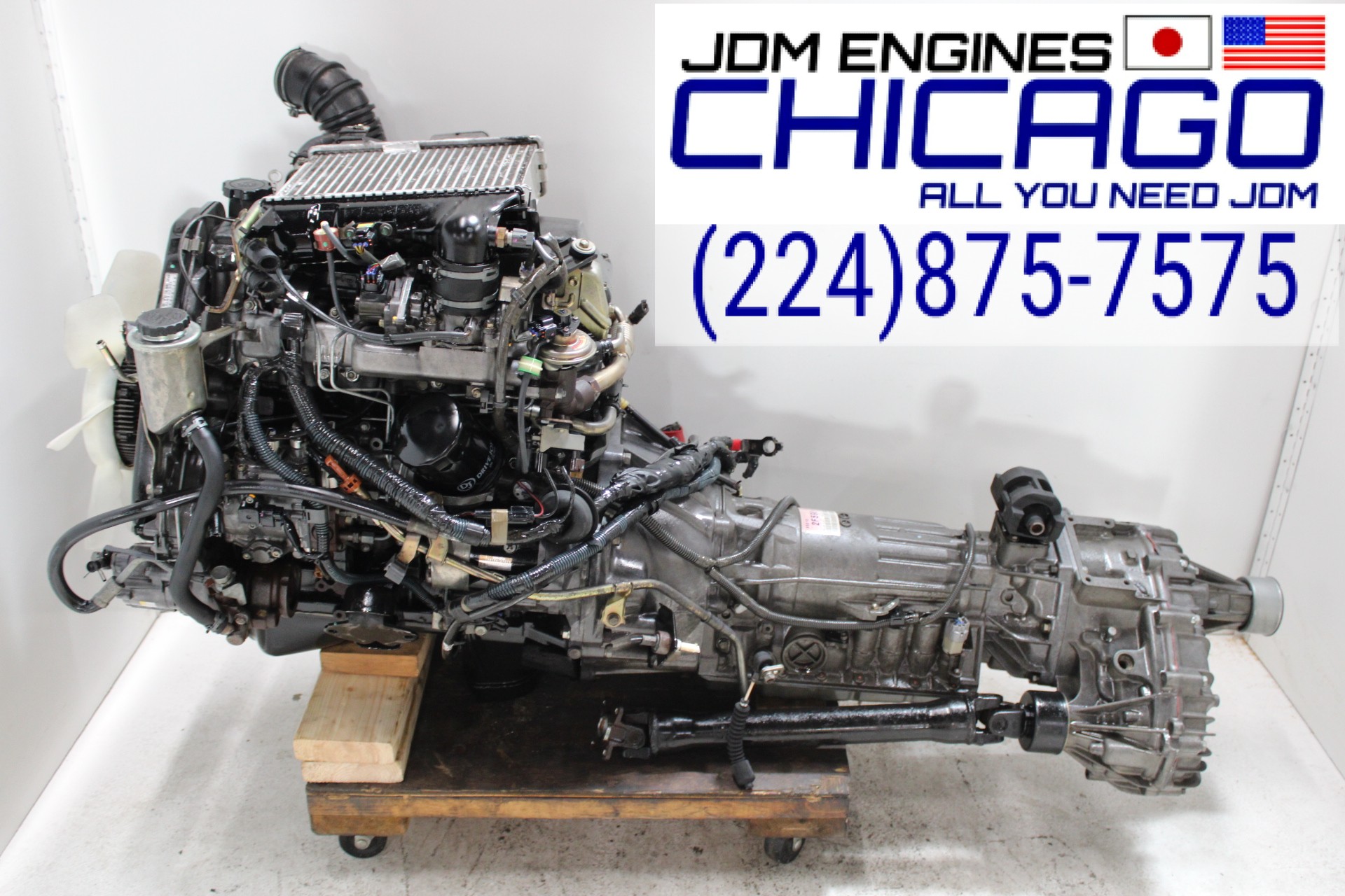 JDM 1KZ-TE TOYOTA HILUX 4CYL 3.0L TURBO ENGINE WITH AWD AUTO TRANSMISSION: Principle