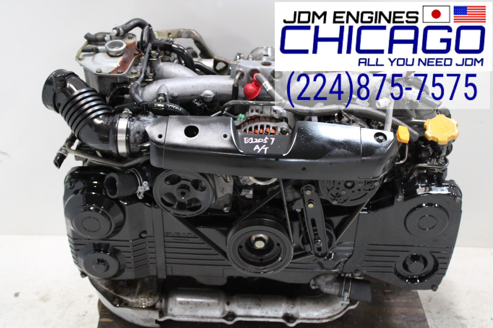 JDM 2002-2005 SUBARU IMPREZA WRX EJ205 2.0L DOHC TURBO AVCS ENGINE