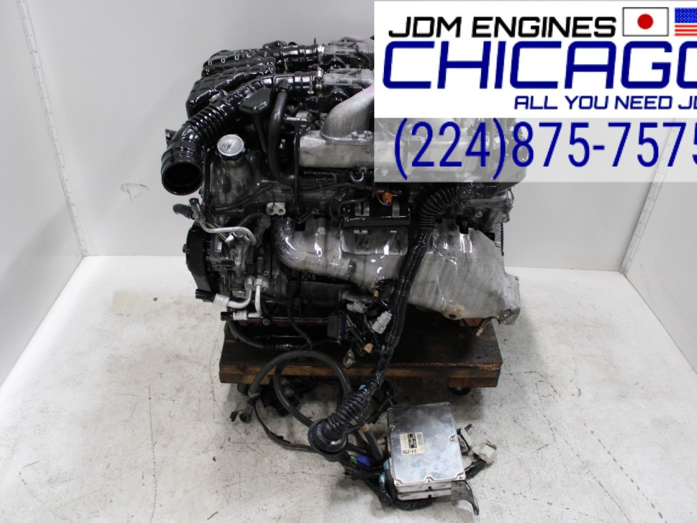 JDM TOYOTA CENTURY 1GZ-FE 5.0L V12 ENGINE WITH WIRING & ECU