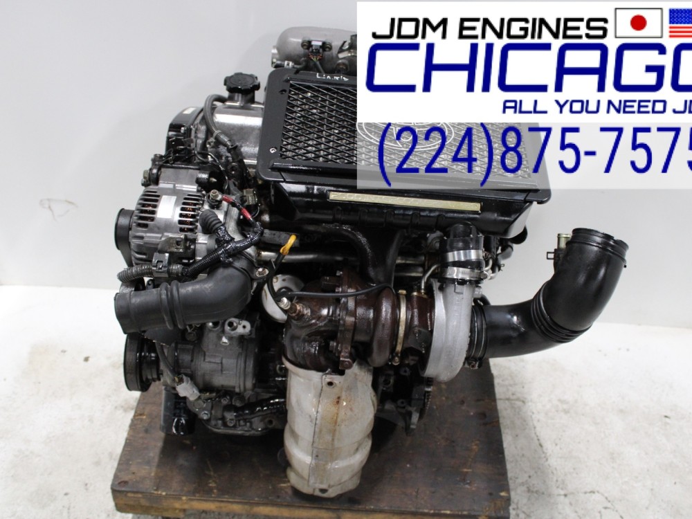JDM 1997-2001 TOYOTA CALDINA MR2 3SGTE 4TH GEN ST215 2.0L TURBO ENGINE + WIRING ECU