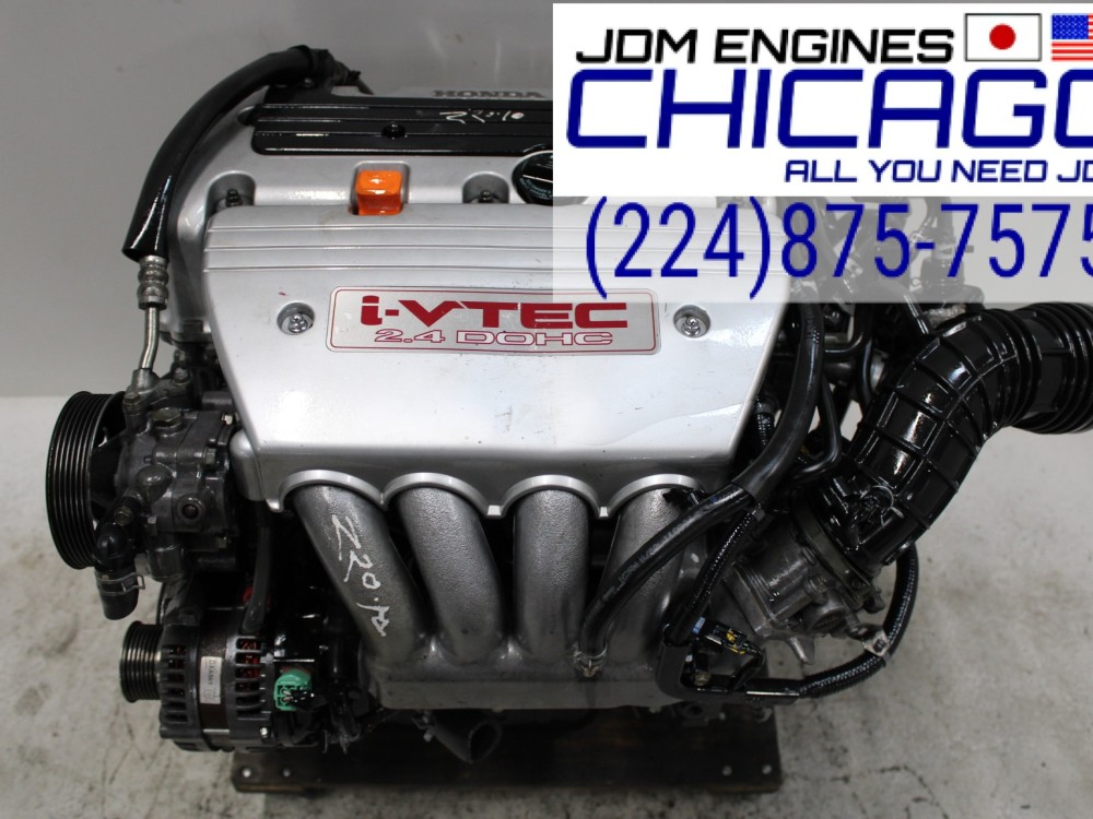 JDM 04-08 ACURA TSX K24A3 2.4L DOHC VTEC RBB HEAD HIGH COMPRESSION ENGINE RB1