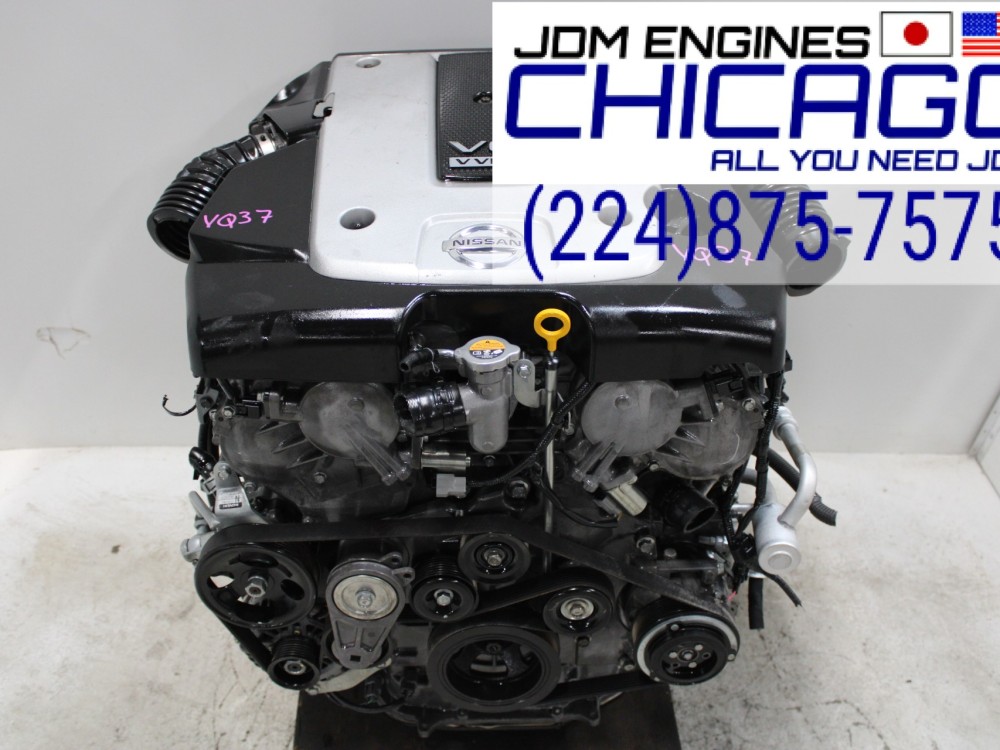 JDM 2011-2013 INFINITI M37 VQ37VHR 3.7L V6 ENGINE RWD 