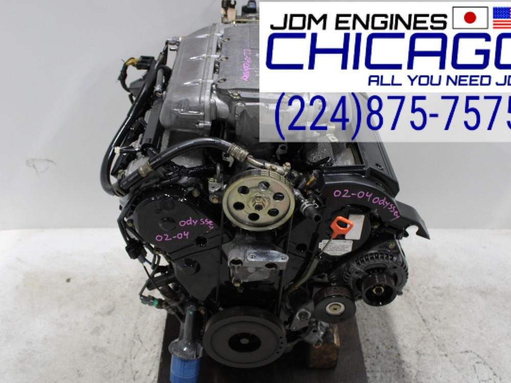 JDM 2002, 2003, 2004 HONDA ODYSSEY J35A 3.5L SOHC V6 V-TEC ENGINE