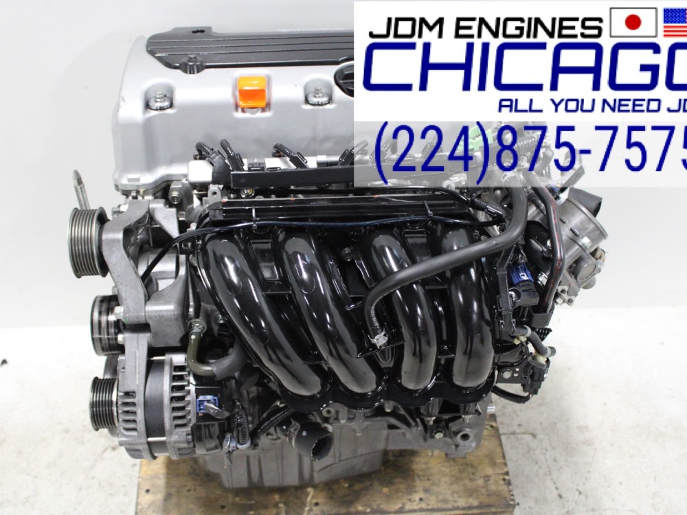 JDM 2008-2012 HONDA ACCORD K24A 2.4L 4CYL DOHC VTEC ENGINE 