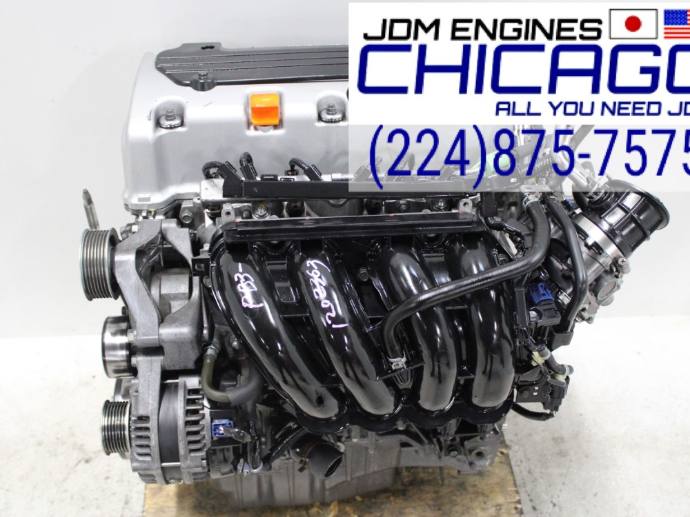 JDM 2008-2012 HONDA ACCORD K24A 2.4L 4CYL DOHC VTEC ENGINE 