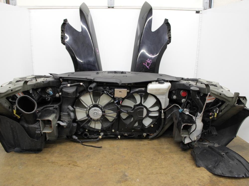 JDM ACURA RL KB2 09-12 HONDA LEGEND FRONT END NOS CUT HEAD LIGHTS, FENDERS, FRONT BUMPER FOG LIGHTS, RADIATOR, AC RADIATOR, TRUNK: Image 9