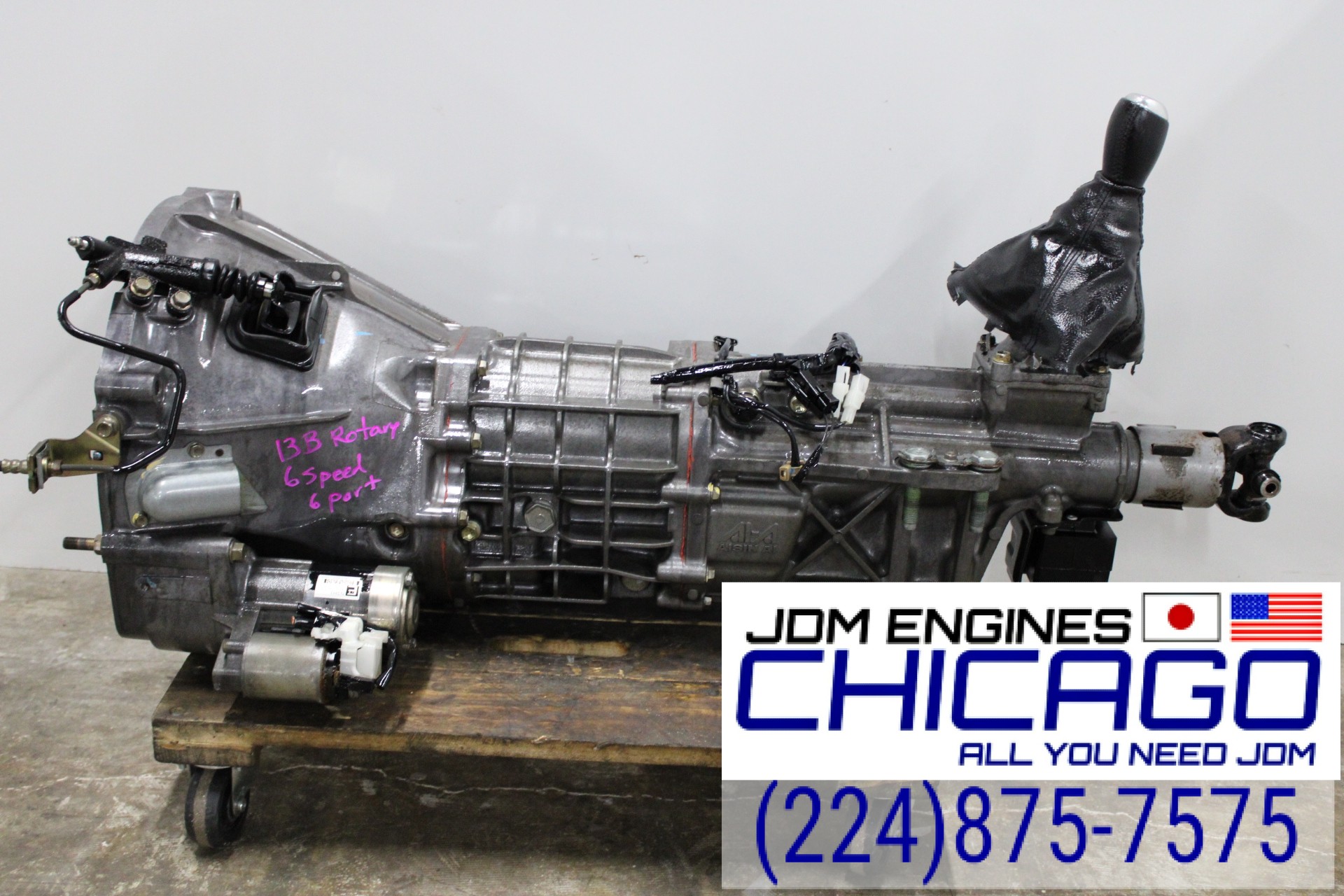 JDM 2003-2008 MAZDA RX8 13B 1.3L ROTARY 6 SPEED MANUAL TRANSMISSION